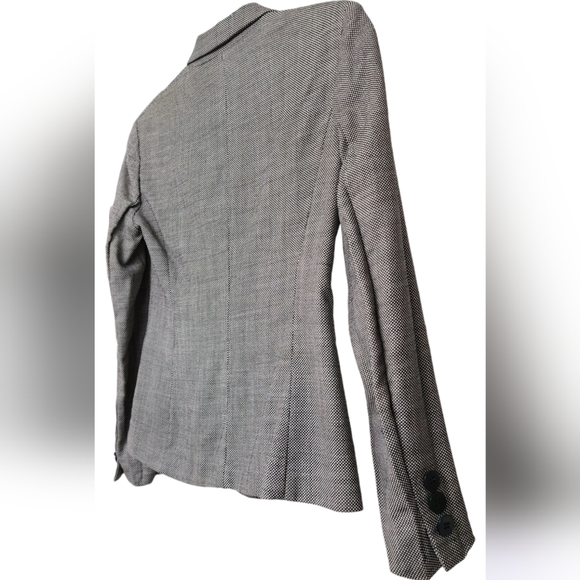 Jones New York Grey Stretch Blazer, Size 2P - Picture 2 of 3